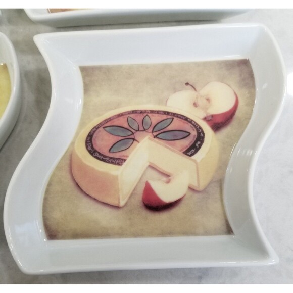 Cider House cheese plate set of 4 - Picture 5 of 10